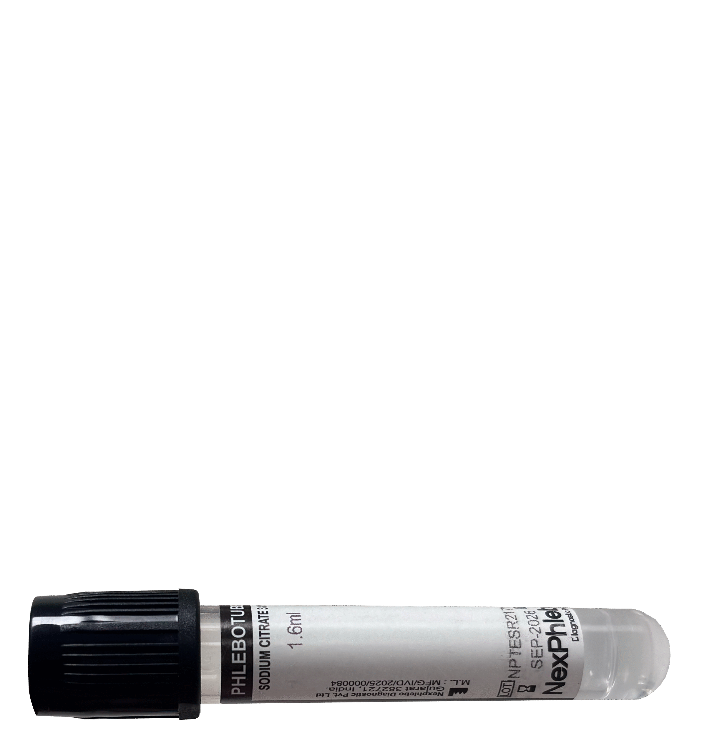 Sodium Citrate 3.8 – Blood Collection Phlebotube - Image 2